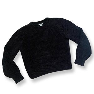 H&M XS Black Polyester Sweater